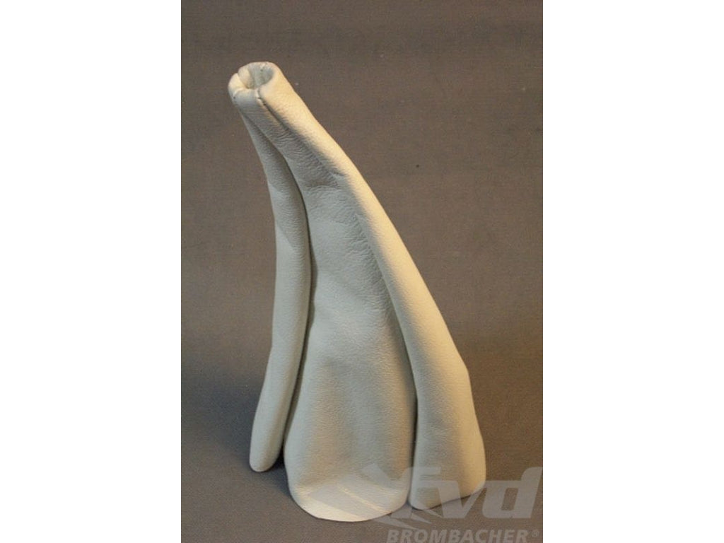 Shift Boot 911 / 930 1972-86 - Leather - White - 915 Transmission