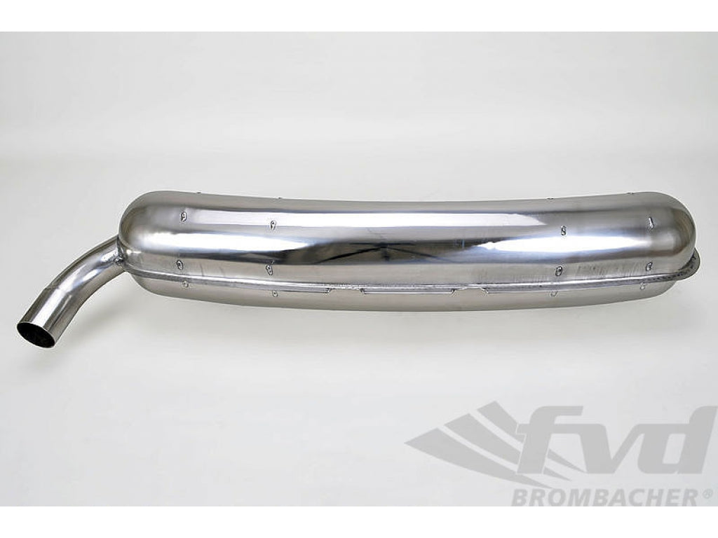 Mufflers stainless steel -73 60mm tip