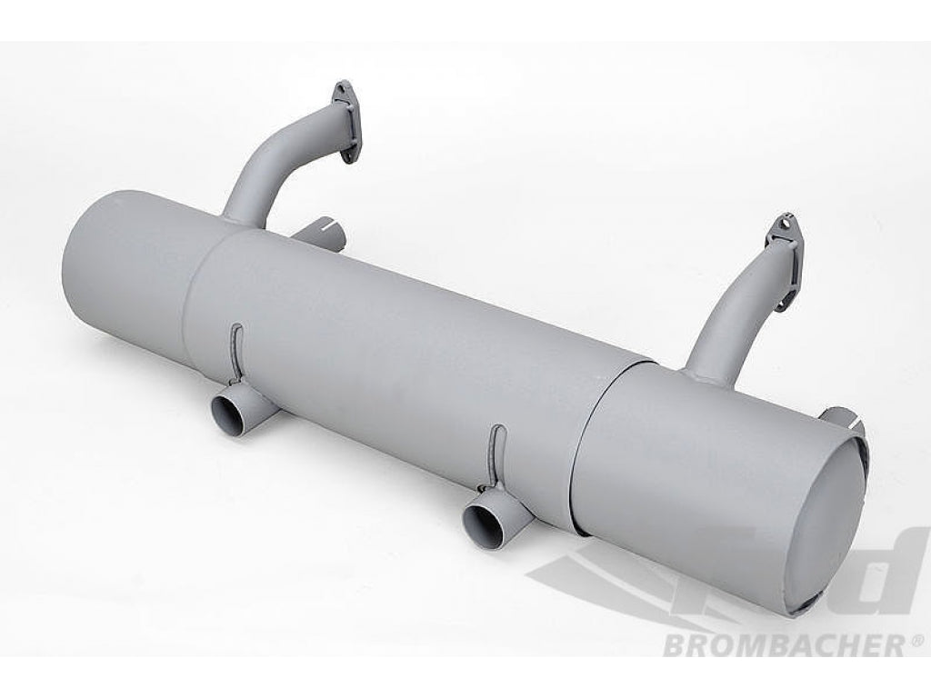 Exhaust muffler Painted steel 356 A 1,6L