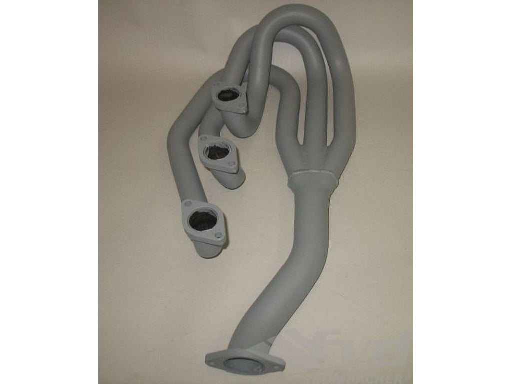 Dansk Race Header 911 1965-83 - Right - Coated Galvanized Steel - Without Heat