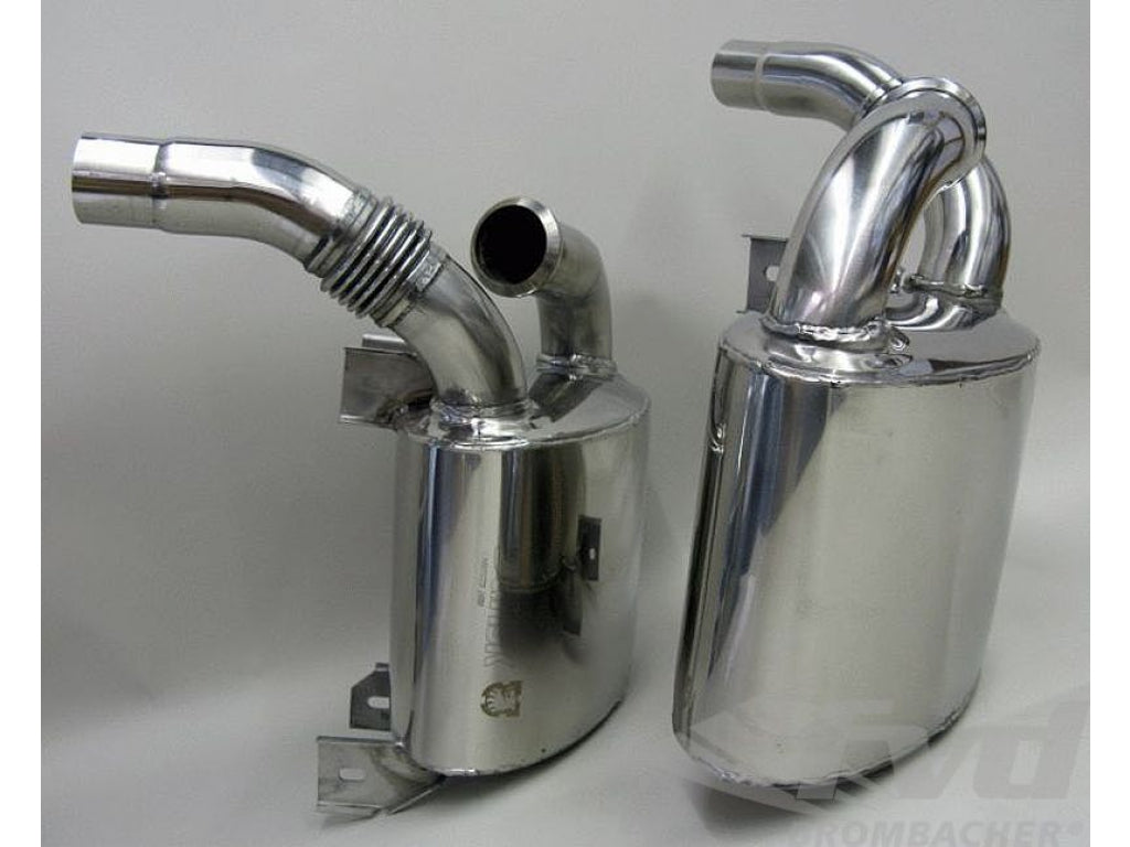 996 GT3 Export Sport Mufflers (Mk 1 & Mk2) 85db