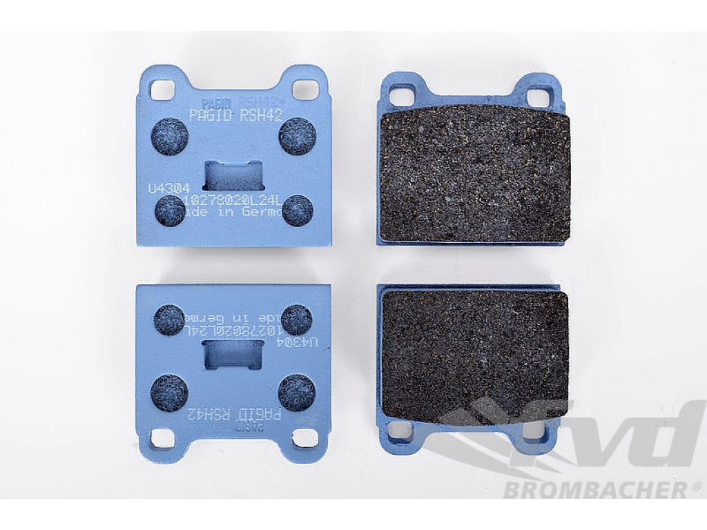 Racing Brake Pad Set - PAGID - RS - BLUE - 4304 RSH42
