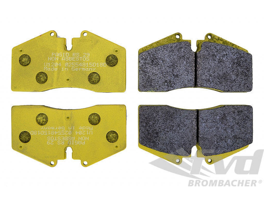 Racing Brake Pad Set - PAGID - YELLOW 1204 RSL29
