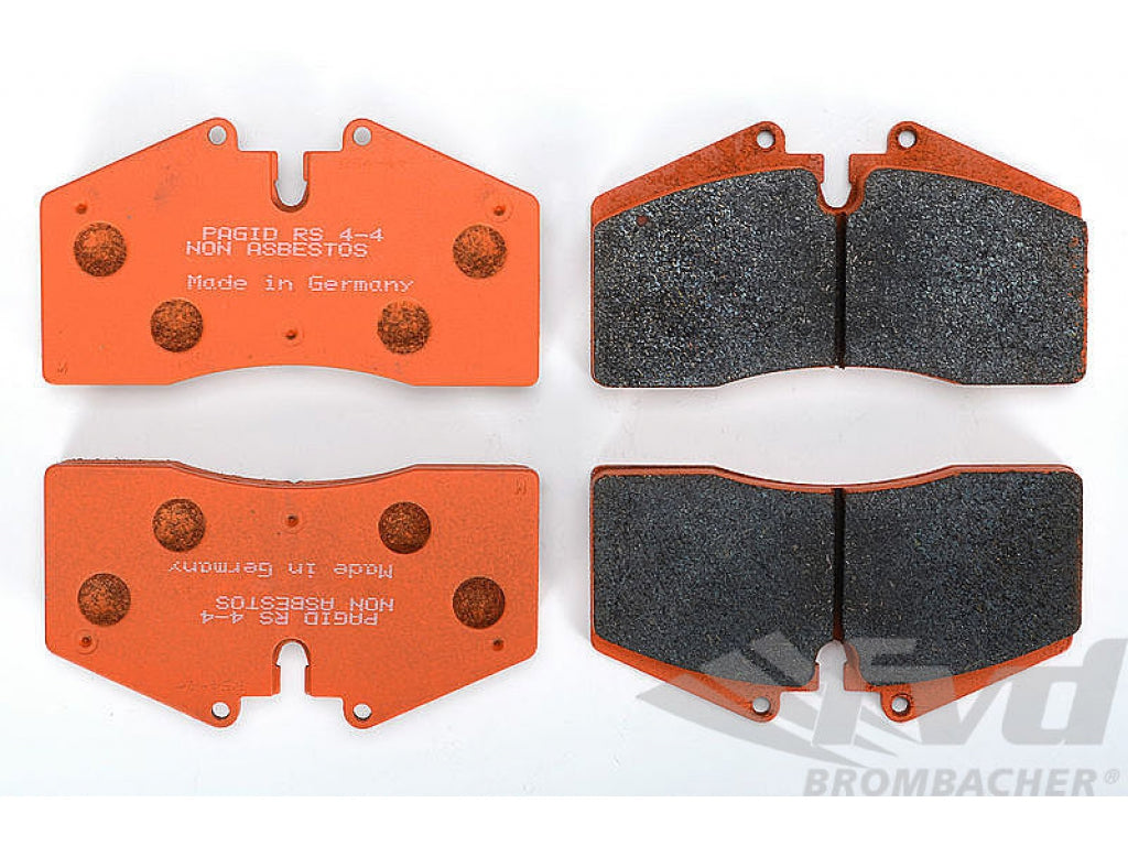 Racing Brake Pad Set - PAGID - ORANGE 1204 RS44