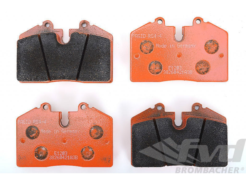 Racing Brake Pad Set - PAGID - ORANGE RS44