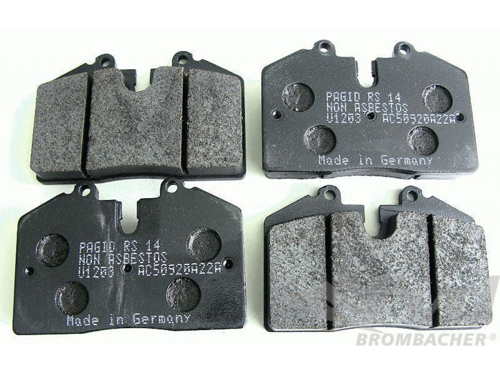 Racing Brake Pad Set - PAGID - BLACK 1203 RS14