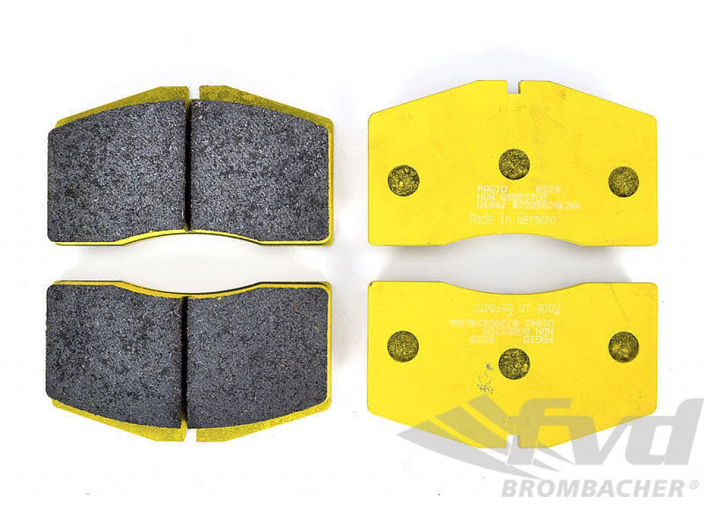 Racing Brake Pad Set - PAGID - YELLOW 1842 RSL29