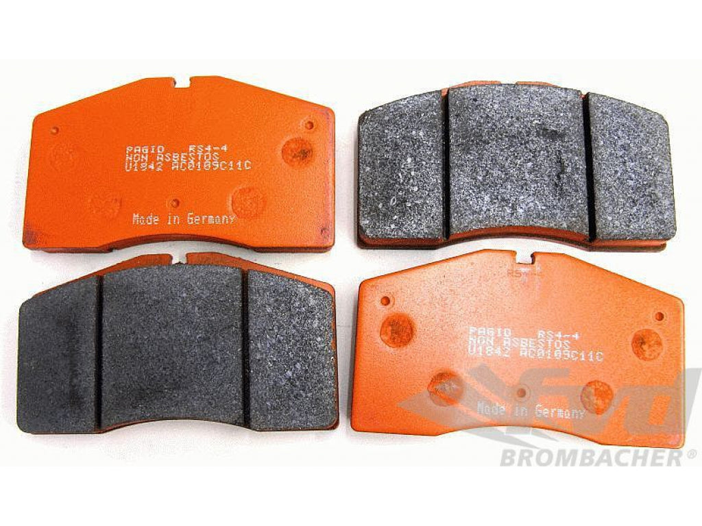 Racing Brake Pad Set - PAGID - ORANGE 1842 RS44