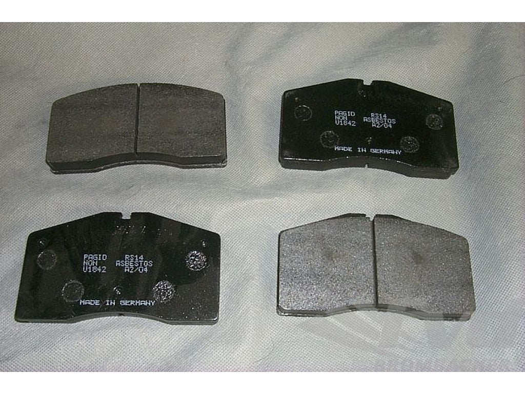 Racing Brake Pad Set - PAGID - BLACK 1842 RS14