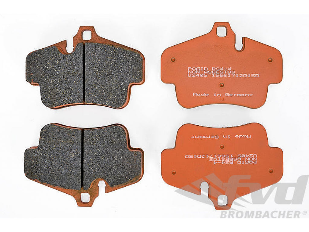 Racing Brake Pad Set - PAGID - RS - ORANGE - 2405 RS44