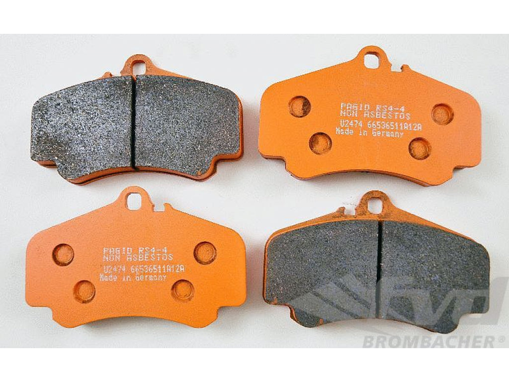 PAGID Racing Brake Pads - orange