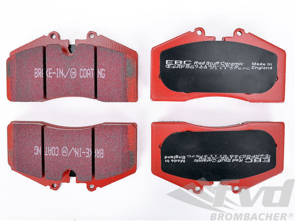 Clubsport Brake Pad Set - EBC - REDSTUFF (street legal)
