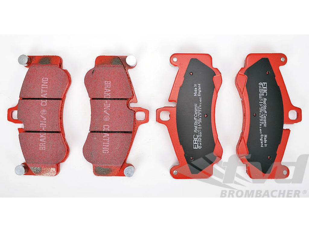 Clubsport Brake Pads Set EBC Redstuff (street legal)