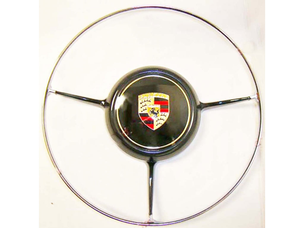 call for availability - Deluxe Chrome and Black Horn Ring with Horn Button for 356B and 356C.