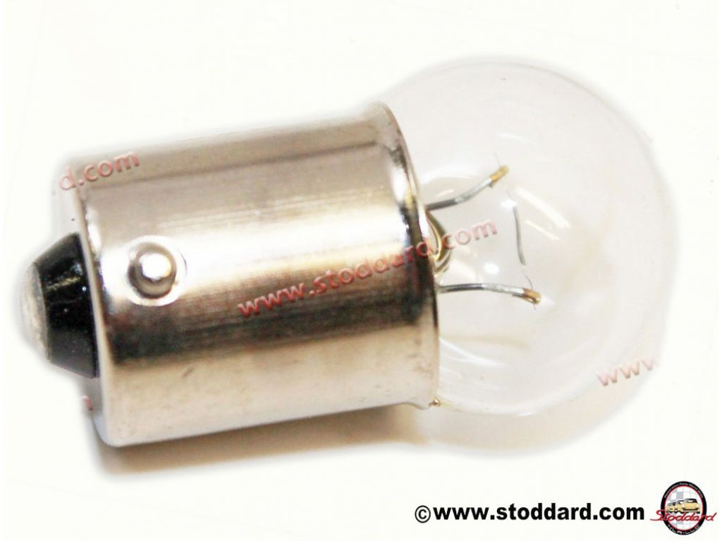 Small Light Bulb, 6V 5 Watt BA15S for 356 license, turn and parking lights.