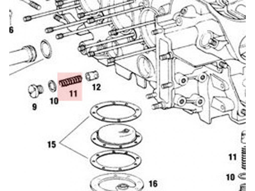 Oil Pressure Relief Valve Spring