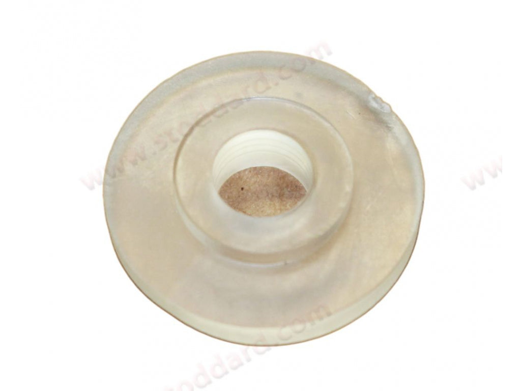 8mm x 29mm Clear Plastic Washer For Oil Tank Mounting