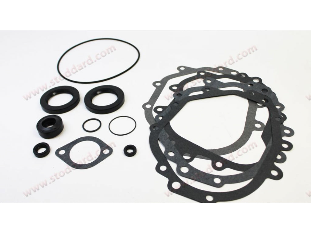 Transmission Gasket set, magnesium case types 901/902/911. Porsche Supplied