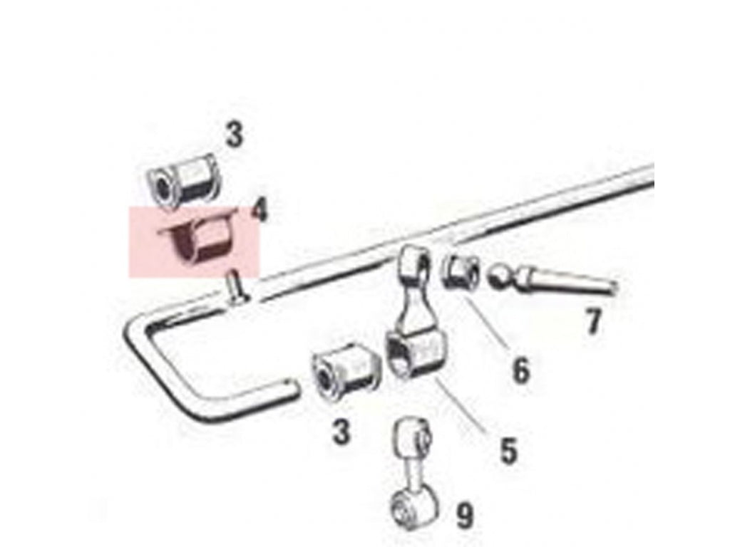 Rear Anti-Roll Bar Mounting Bracket