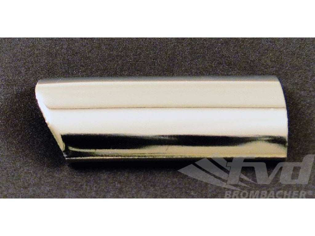 Targa Rear Windshield Trim End 911 1965-79 - Right - Chrome
