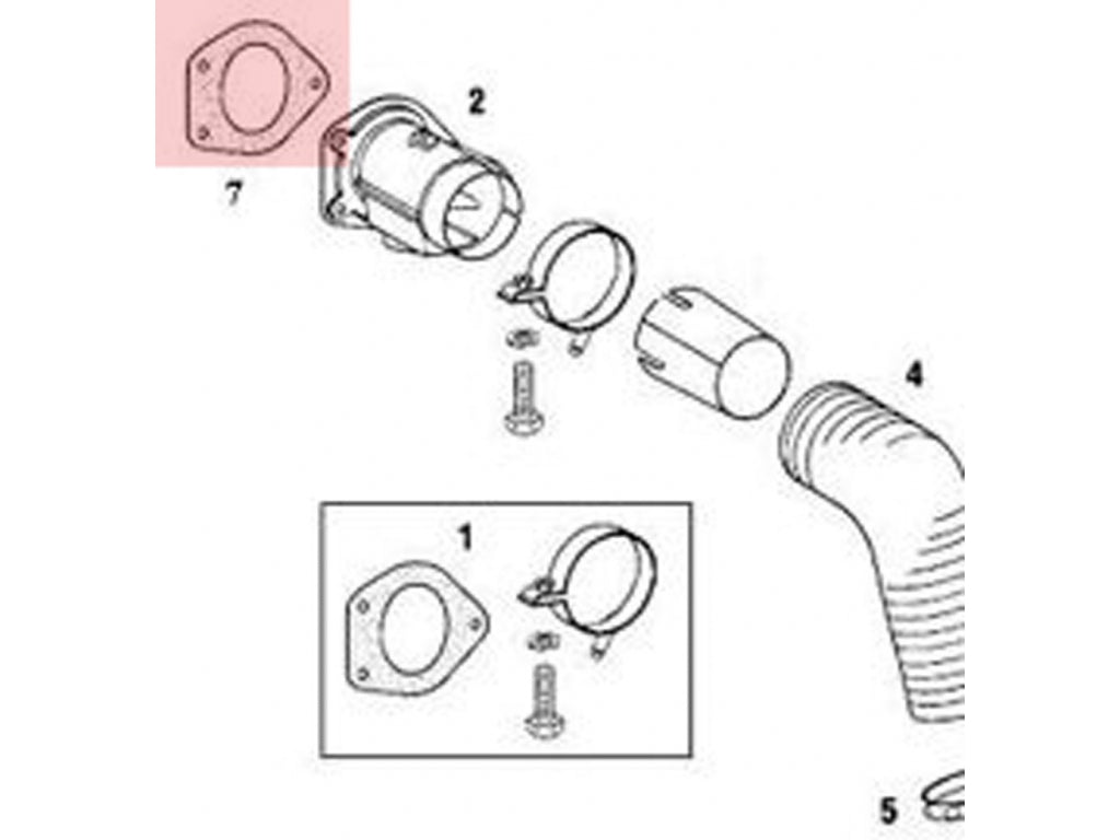 Heater Valve Gasket, 2 req'd.