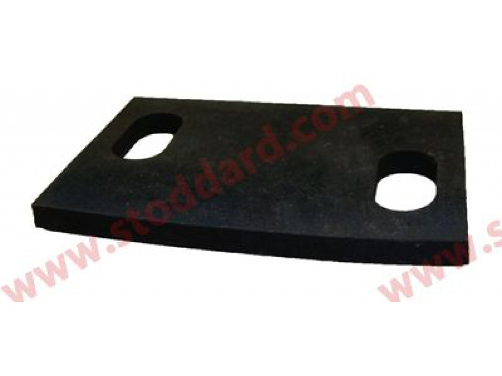 Base pad between bumper shock and bumper, 2 required.