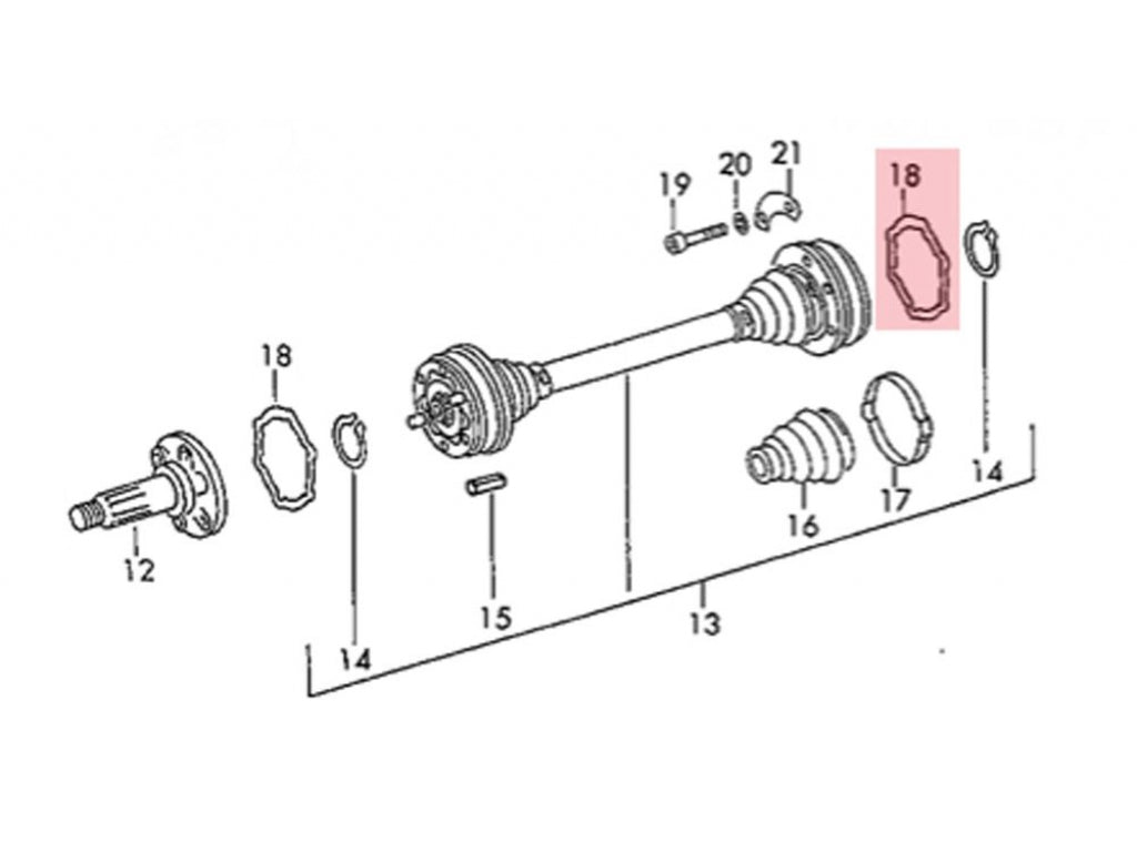 CV Joint Gasket