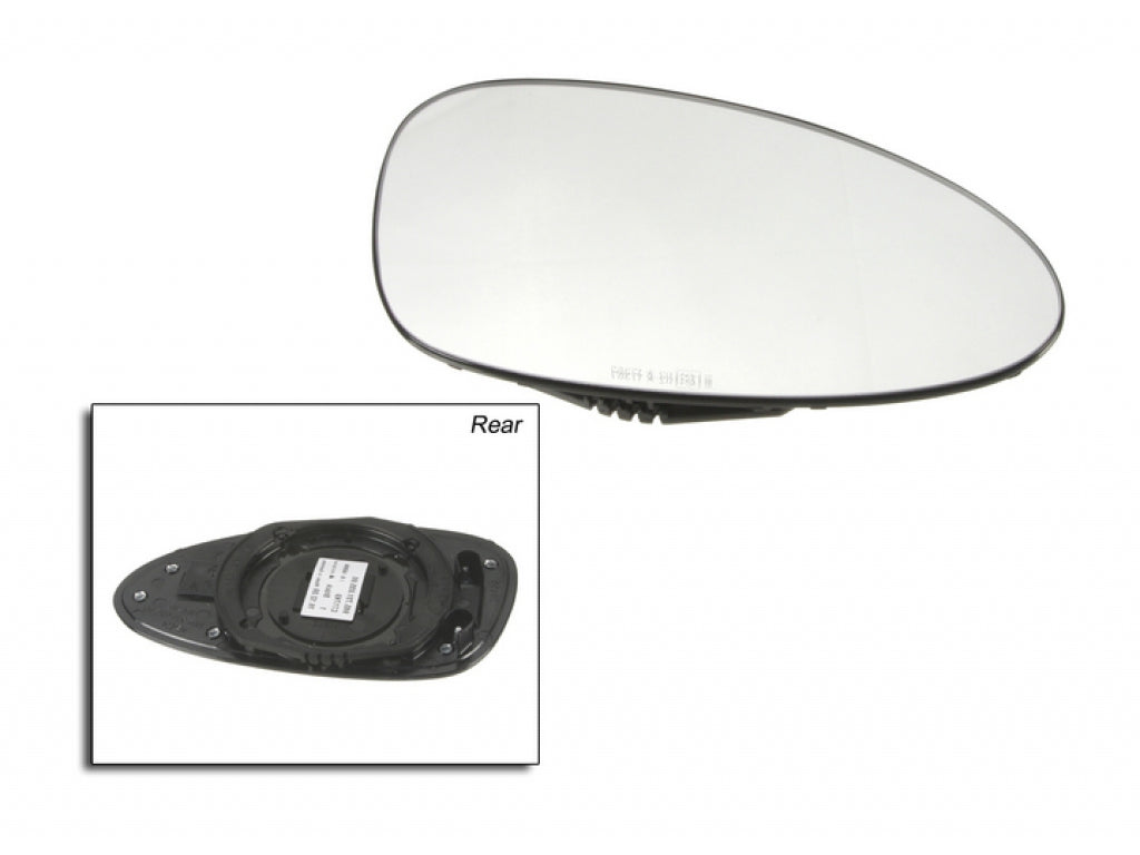 GENUINE PORSCHE Door Mirror Glass for Power Mirror (Aero Style) Convex