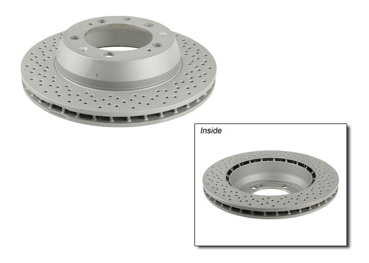 ATE COATED BRAKE DISC