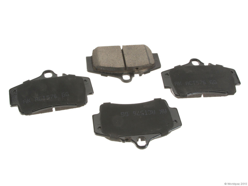 Akebono Brake Pad Set - With Shims