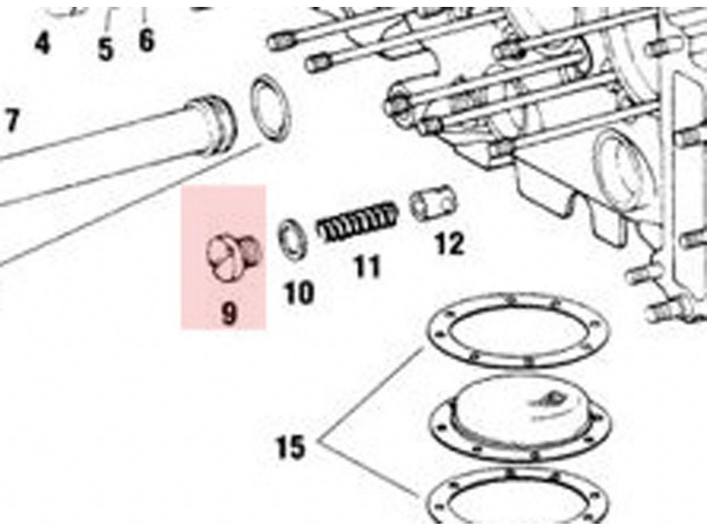 Oil Pressure Screw Plug