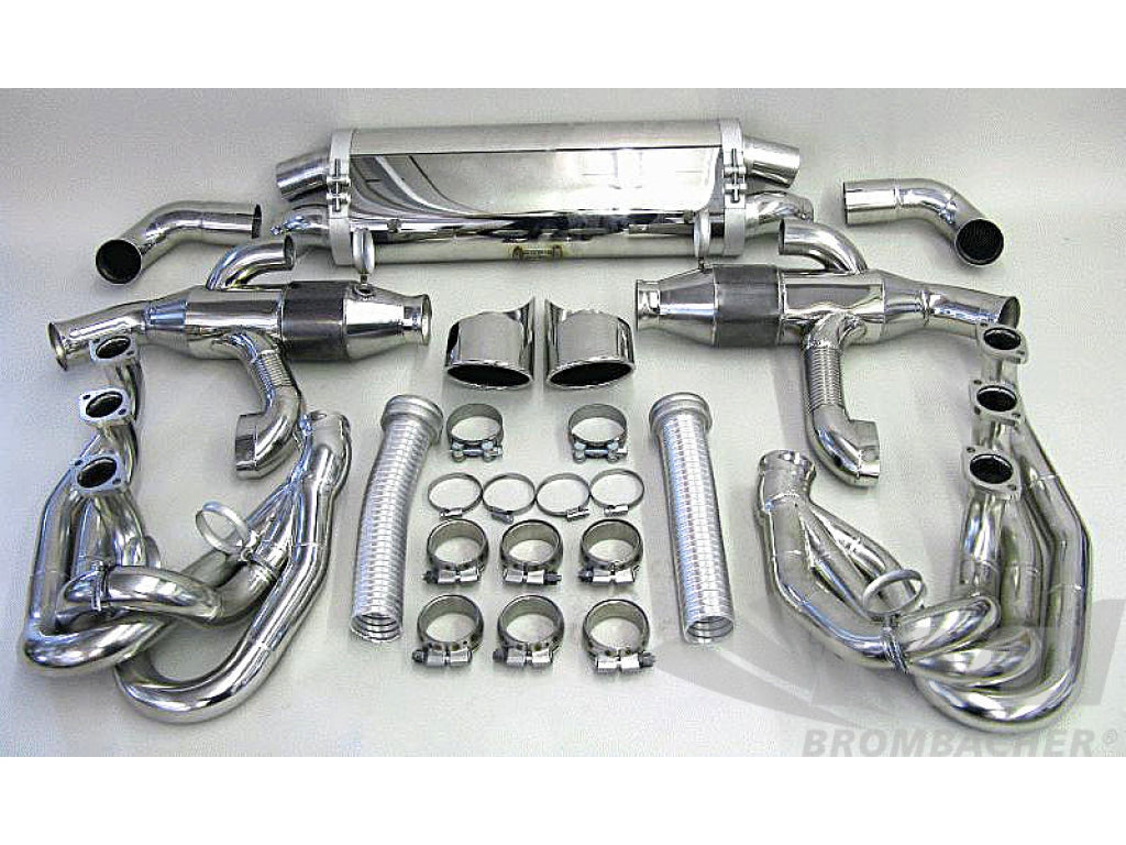 Exhaust System 964 - SPORT - Catalytic Bypass - Dual Outlet - With Heat