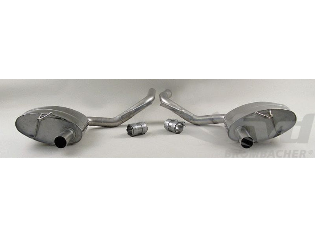 Sport Muffler Panamera & Panamera 4 (V6) Brombacher Sound Version, only for OE Tips