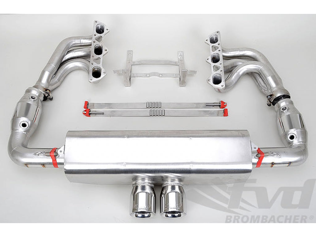 Exhaust System Race 997.1 GT3/RS Brombacher Catalytic Bypass