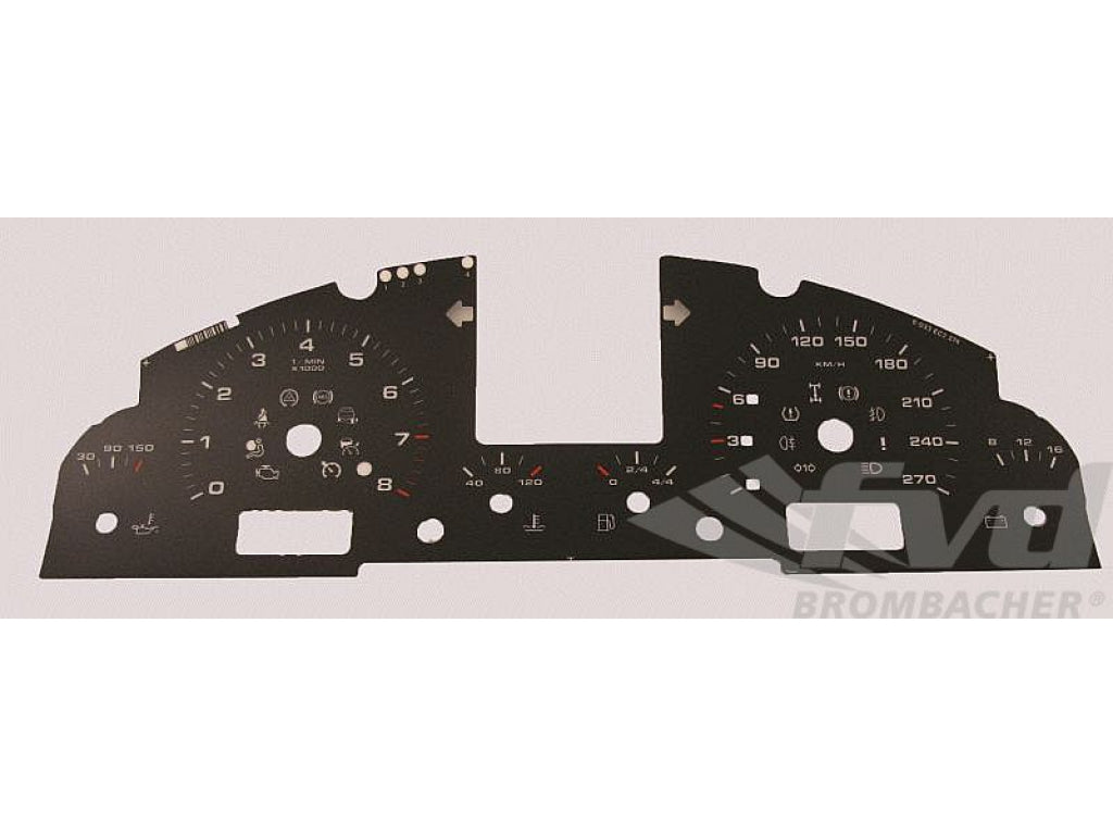 Cayenne S/V6 Gauge Faces (black-km/h) Schalter