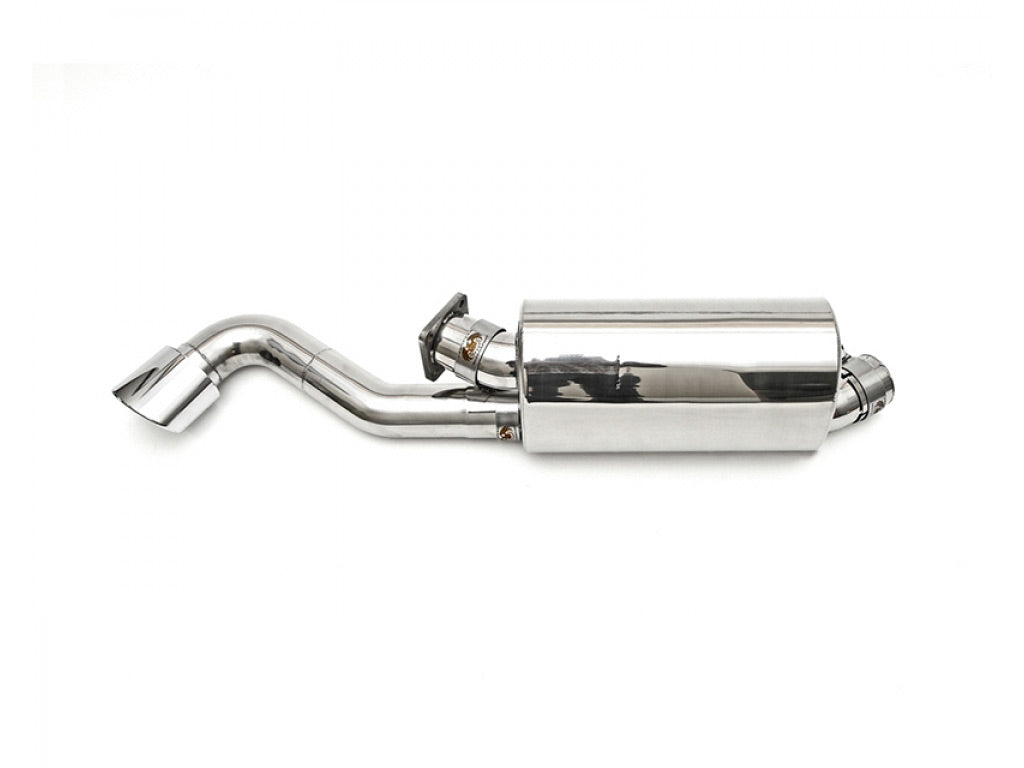 Fabspeed Single Outlet Maxflo Performance Exhaust System with Oval Style Tip|Polished Chrome