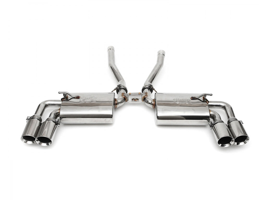 Fabspeed Maxflo Performance Exhaust System with Tips|Polished Chrome