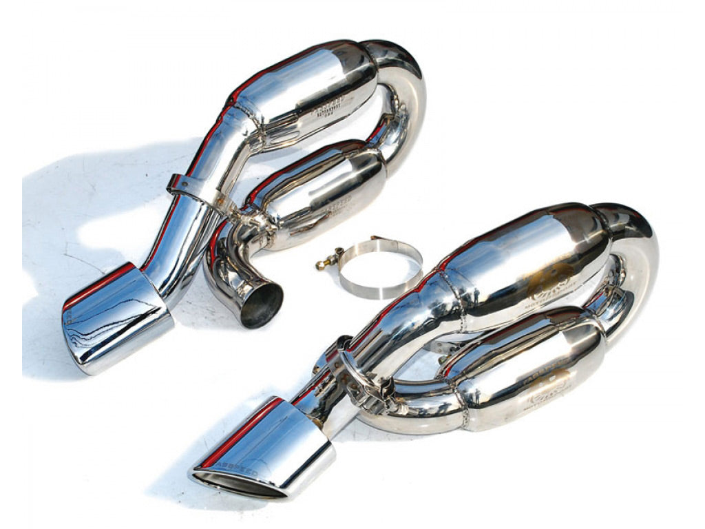 Fabspeed Supercup Exhaust System with Tips|Polished Chrome