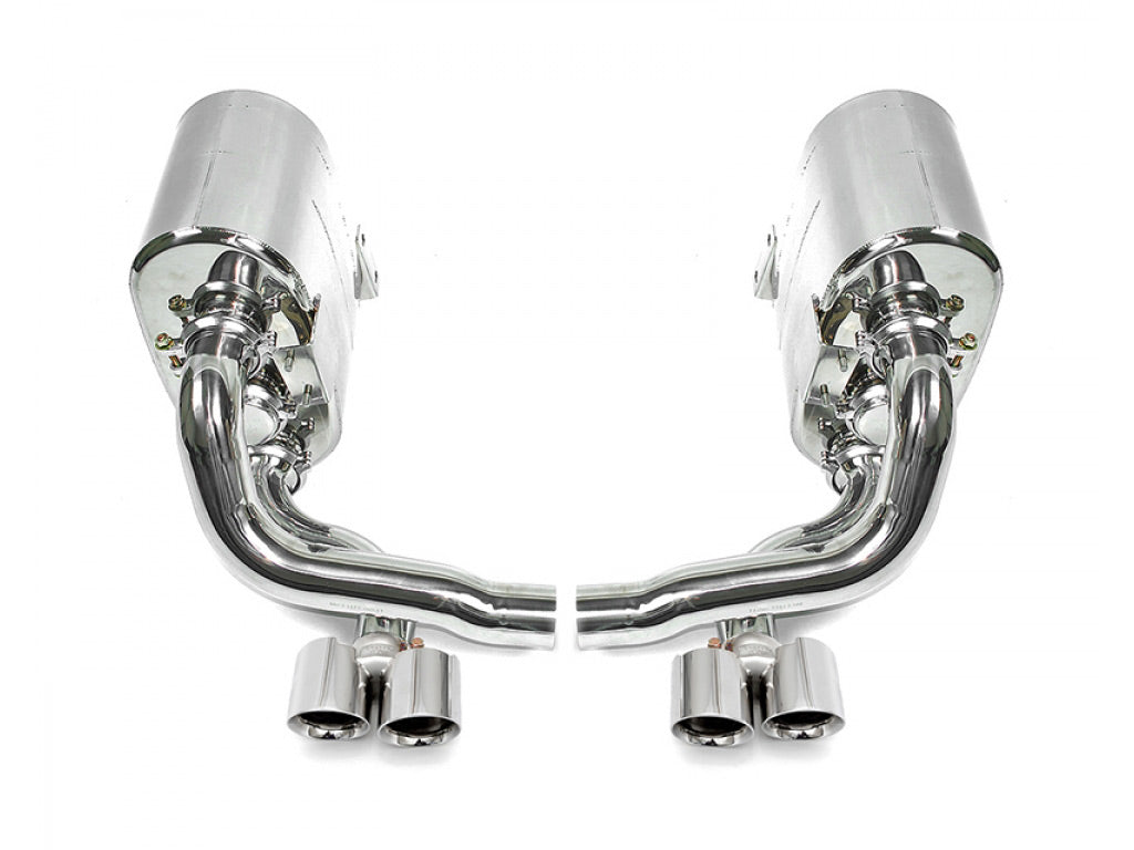 Fabspeed Maxflo Performance Side Exhaust System with Tips|Polished Chrome