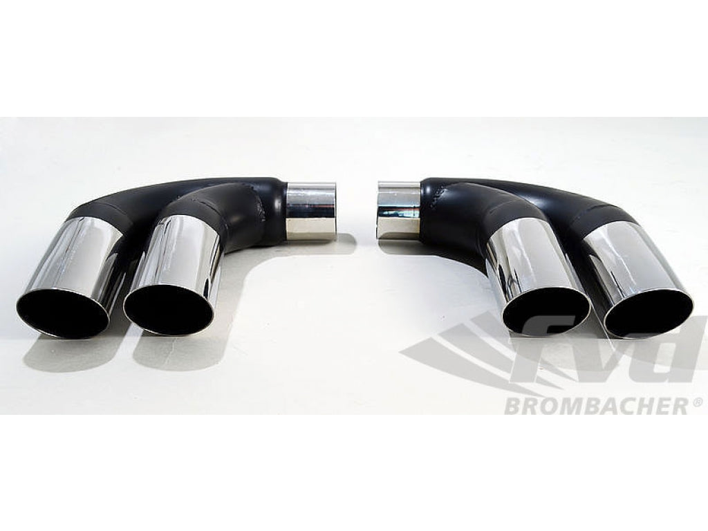Muffler Bypass Exhaust Tips. 997.1