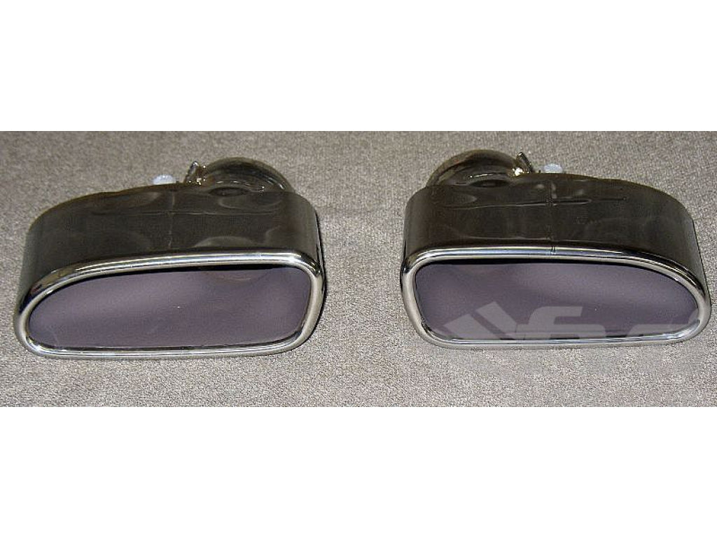 Chrome Exhaust Tips 997 Turbo