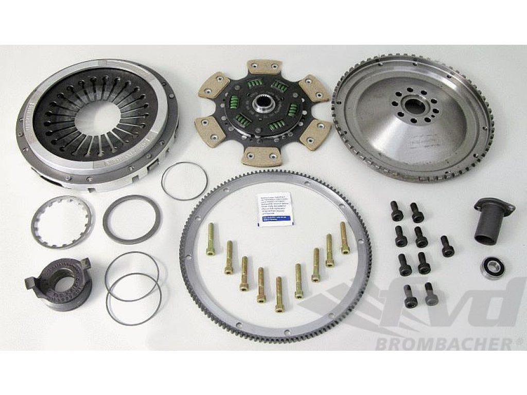 FVD Exclusive Clutch Kit 964 / 993 - With Light Weight Flywheel (350 ft/lbs. max.)