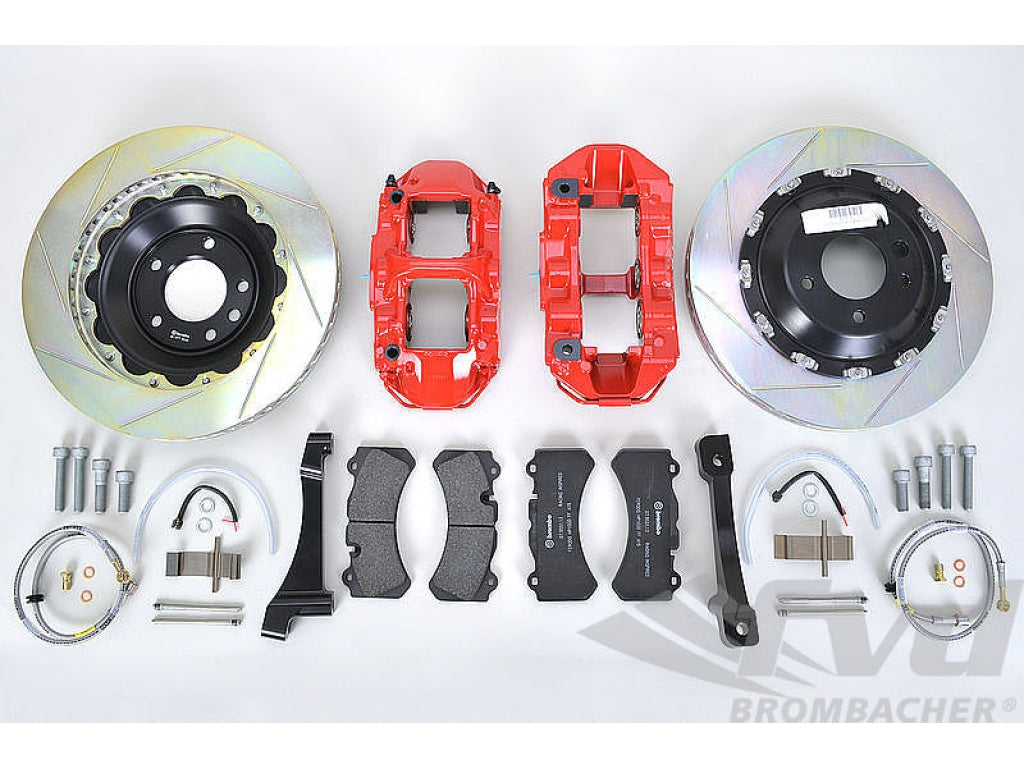 Brembo-Sport System GT front, 6-Piston, (405x34mm), slotted discs