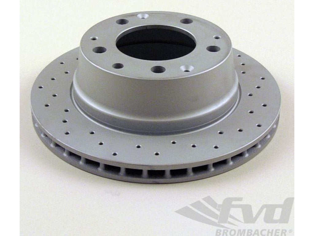 Sport Brake Disc 911 1984-89 - Rear - 290 x 24 mm - Drilled