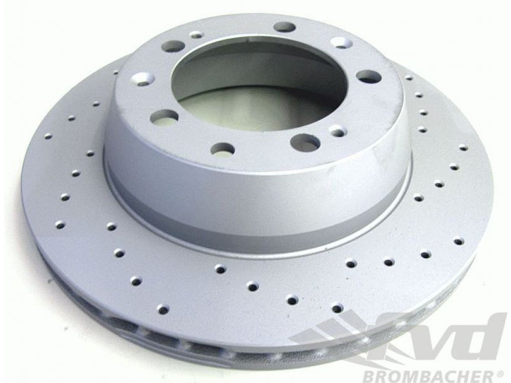 Drilled disc rear 928 86-/951 85-86 ABE 299 x 24mm