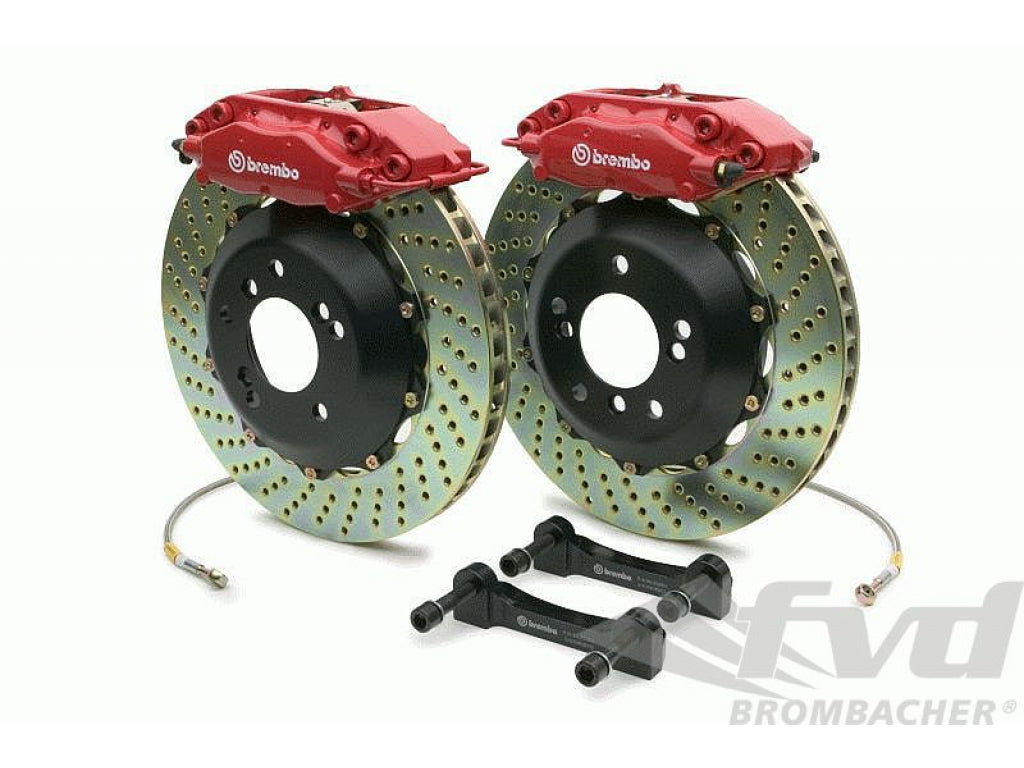 Brembo-Sport System GT rear (4-piston) 380x28mm, drilled discs