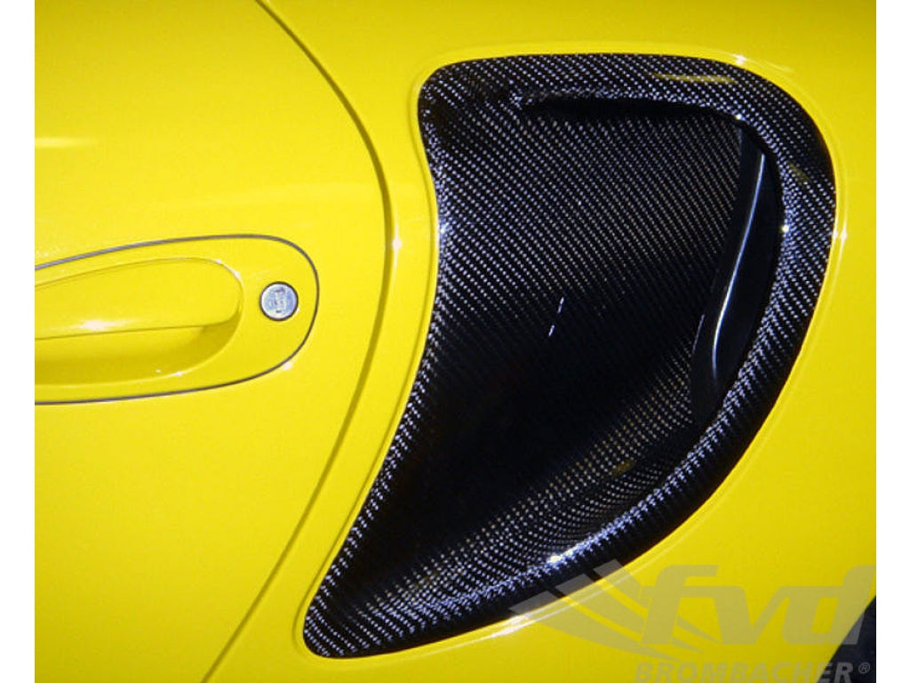Air Intake Set (Polished Carbon) 996 Turbo/GT2 2001-2005 (2pcs)