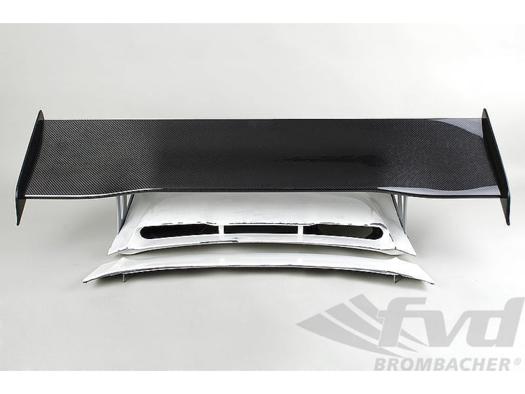 Rear Spoiler 997.2 GT3 RS Tribute - Wing Blade in Carbon Fiber - RSR Carbon End Plates