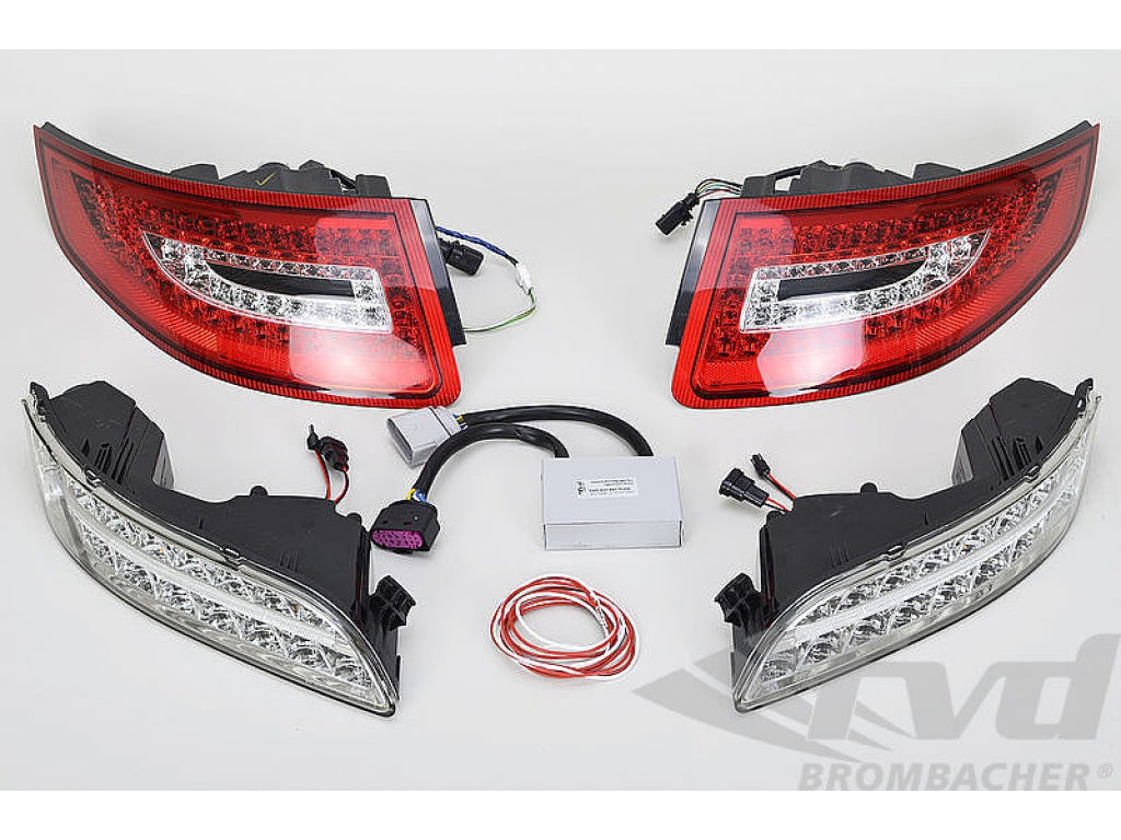 LED Light Set 997.1 - Front and Rear - with Auto Dim Daytime Running Light feature