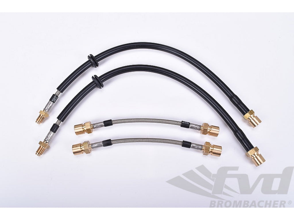 Stainless Brake Lines - 944 82-86
